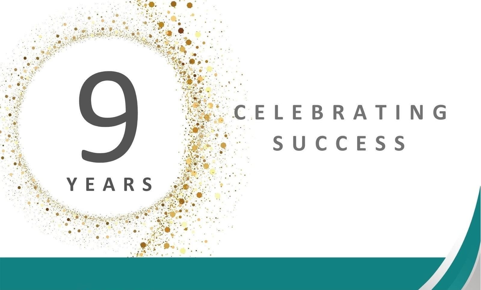 Celebrating 9 Years Of Success